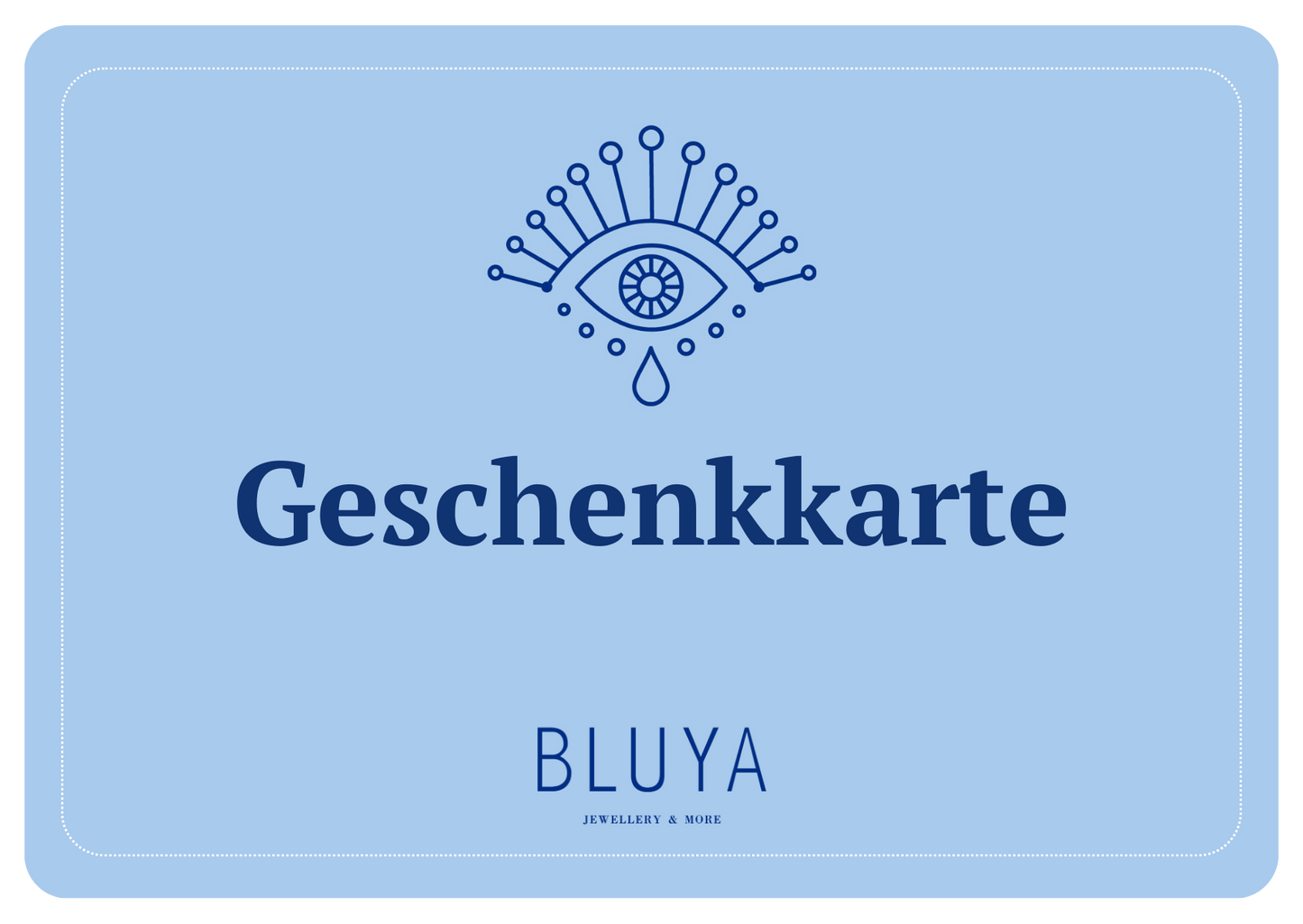 BLUYA Geschenkkarte